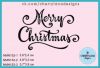 Штамп "Merry Christmas " NMN152