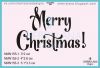 Штамп "Merry Christmas " NMN155