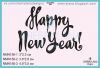 Штамп "Happy New Year" NMN156