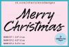 Штамп "Merry Christmas " NMN157
