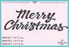 Штамп "Merry Christmas " NMN159