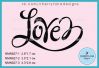 Штамп "Love" NMN627