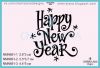 Штамп "Happy New Year" NMN691