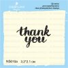 Штамп "thank you!" NS010a