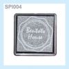 Штемпельная подушка серебро, SPI004