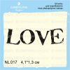 Штамп "LOVE " NL017