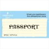 Штамп "PASSPORT" NP052