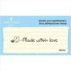 Штамп "Made with love" IH034