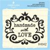 Штамп "Hand Made в виньетке" IH042