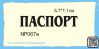 Штамп "ПАСПОРТ" NP067a