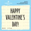 Штамп "happy Valentines day!" NV012