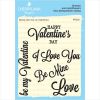 Hабор штампов "be my Valentine" NV020