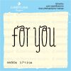 Штамп "FOR YOU" NV063a