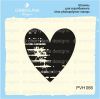Штамп "Distress hearts" PVH066