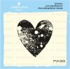 Штамп "Distress hearts" PVH069