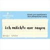 Штамп "ich moechte nur sagen" SET122z-1