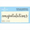 Штамп "congratulations" NT091
