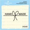 Штамп "handmade с бантом"