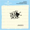 Штамп "Божья коровка" JNG003