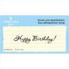 Штамп "Happy Birthday!" NCDR004a
