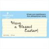 Штамп "Have a Blessed Easter!" NCH030a