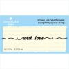 Штамп "~with love~" NCL007a