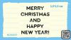 Штамп "Merry Christmas & Happy New Year" NCNG037
