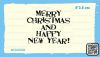 Штамп "Merry Christmas and Happy New Year!" NCNG038