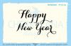 Штамп " Happy New Year" NCNG046