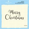 Штамп "Merry Christmas" NCNG053a