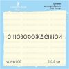 Штамп "с новорождённой" NCRR006