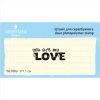 Штамп "you are my love"  NL036a