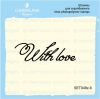 Штамп "With love" SET048z-6